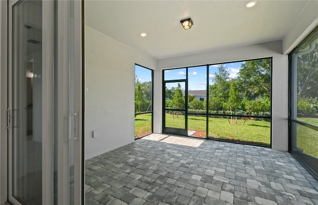 1209 Harper Way Unit 008, Vero Beach, FL 32960 - view of unfurnished sunroom