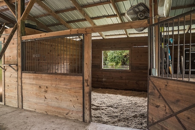 view of stable