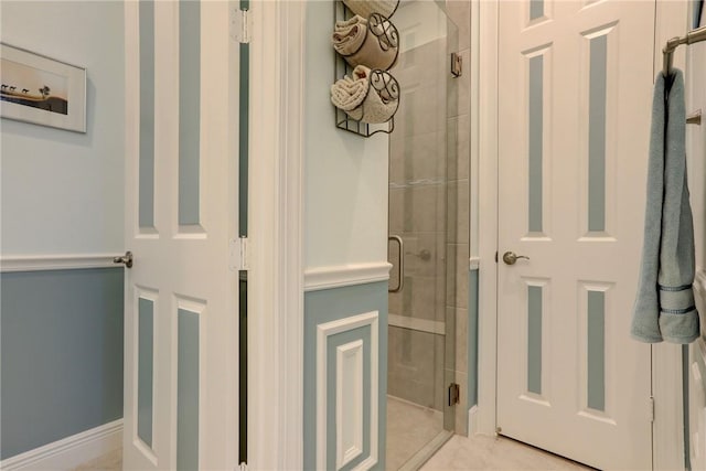 6005 Bella Rosa Ln, Vero Beach, FL 32966 - full bathroom with a shower stall