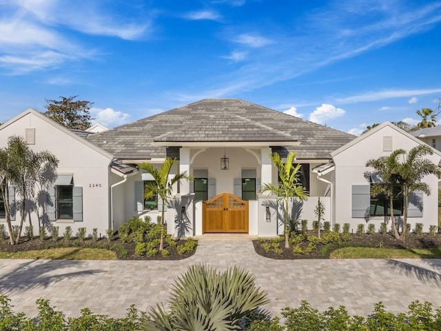 view of bungalow-style home