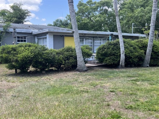view of side of property