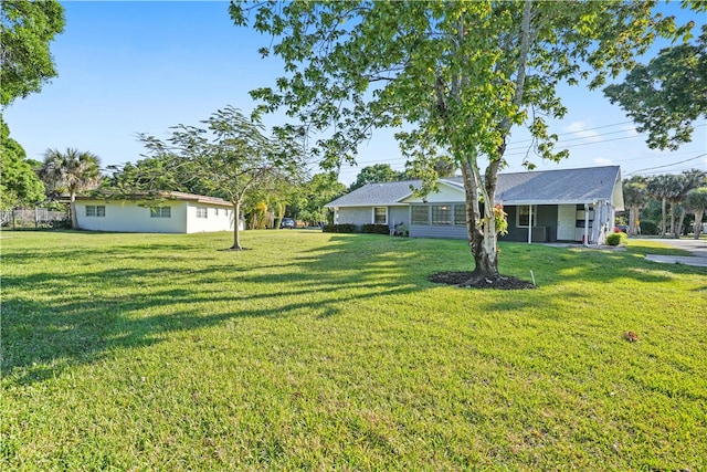 view of yard