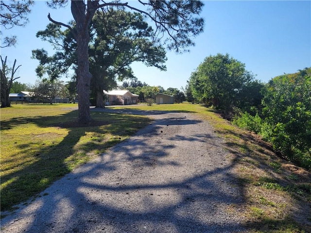 view of road