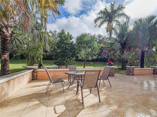 view of patio / terrace