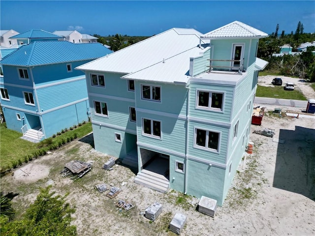 view from above of property