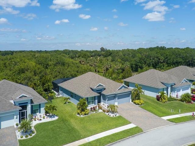 7257 33rd Sq, Vero Beach, FL 32967 - bird's eye view with a forest view