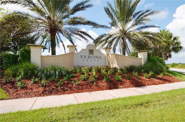 10008 W Villa Cir Unit 10008, Vero Beach, FL 32966 - view of community / neighborhood sign