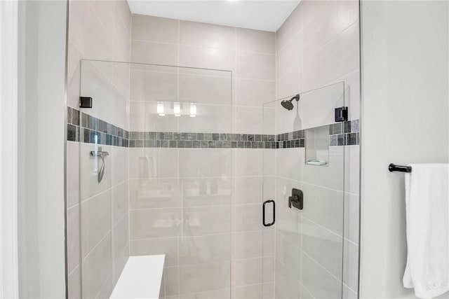 full bath featuring a stall shower