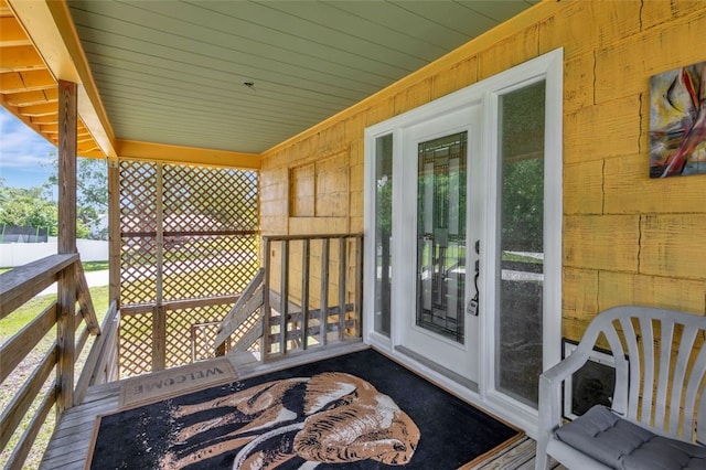 1805 15th St SW, Vero Beach, FL 32962 - view of wooden deck