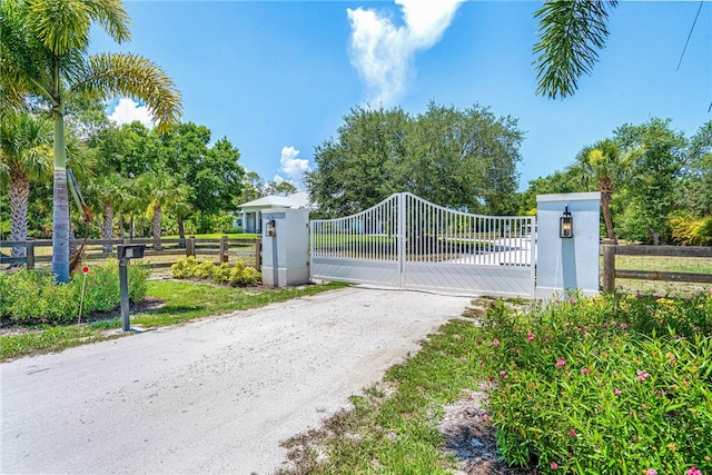 view of gate