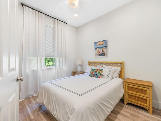 5765 W 1st Sq SW, Vero Beach, FL 32968 - bedroom with light wood finished floors