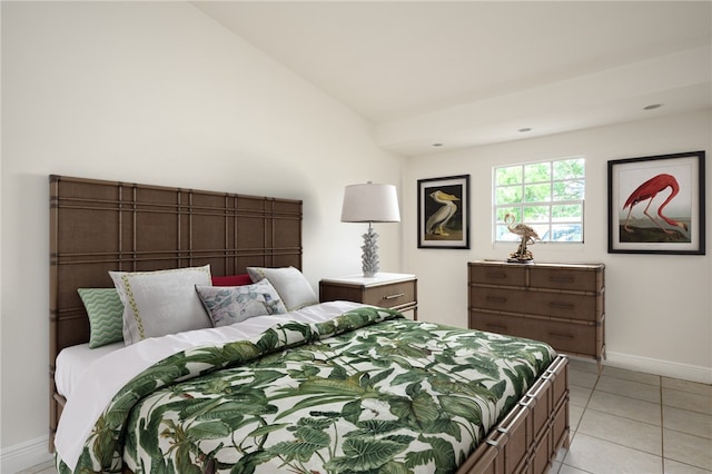 2313 2nd St SW, Vero Beach, FL 32962 - bedroom with baseboards and light tile patterned floors