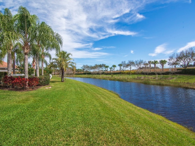 property view of water