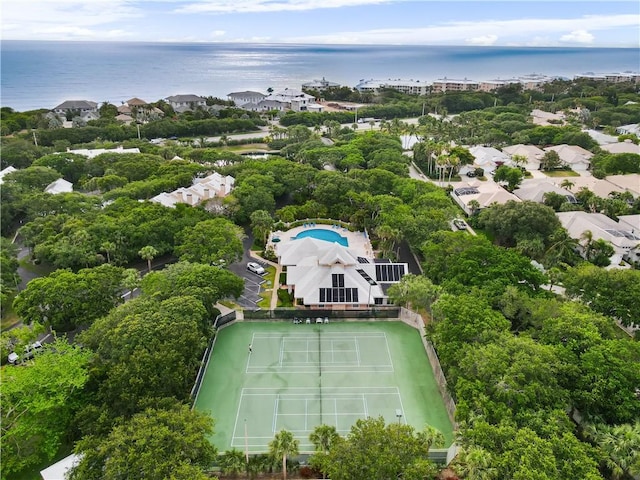 1308 Coral Park Ln Unit 104, Vero Beach, FL 32963 - aerial view of a nearby body of water and a pool area