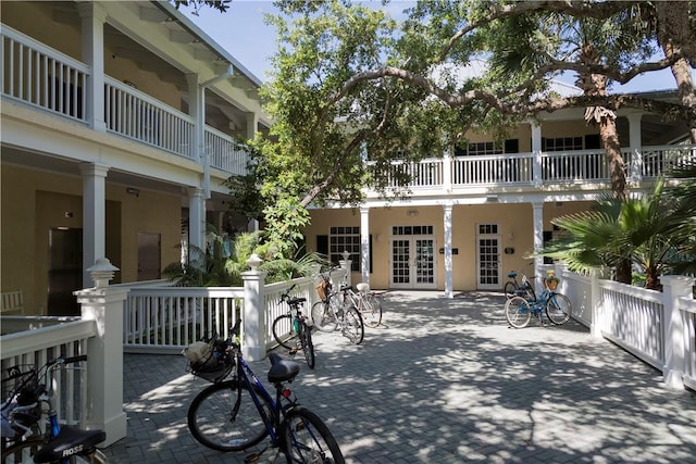 view of patio / terrace with french doors