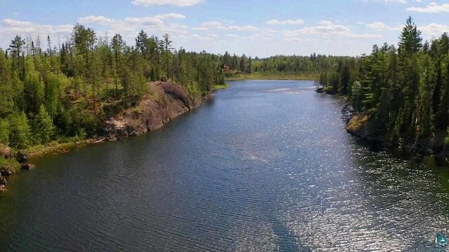 view of water view