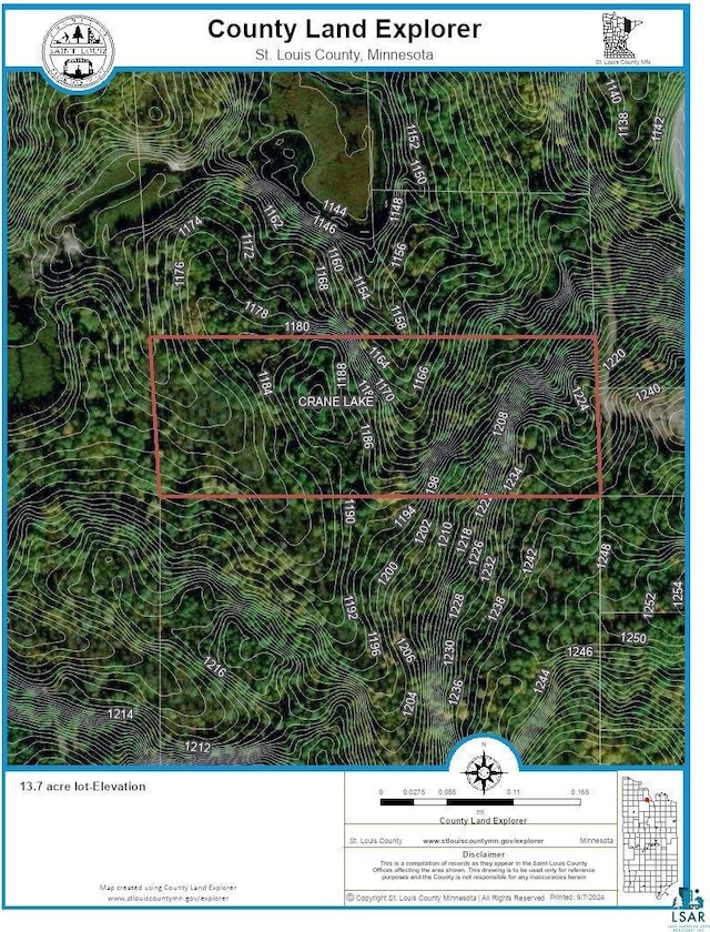 Listing photo 2 for XX13.7 Crane Lake Rd, Crane Lake MN 55725