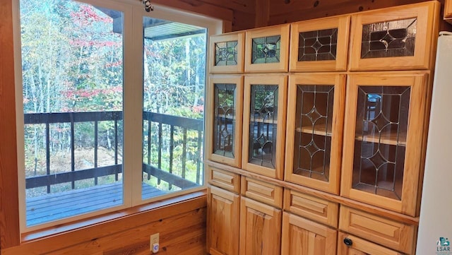 doorway to outside featuring plenty of natural light