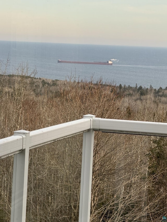 property view of water