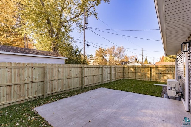 exterior space featuring a patio