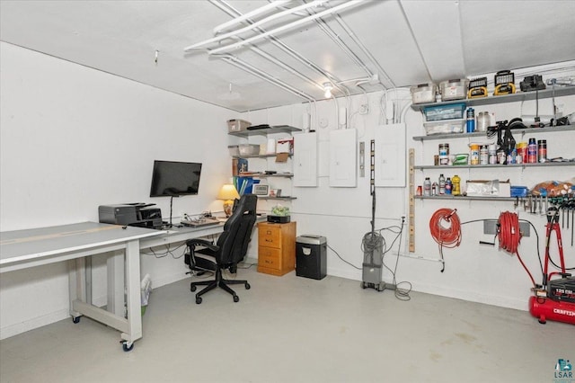 7596 Werner Rd, Virginia, MN 55720 - office with electric panel