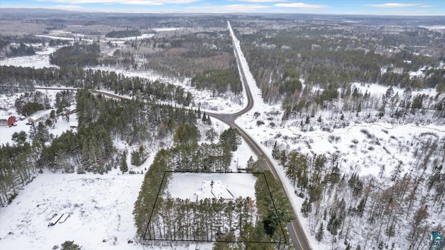 7596 Werner Rd, Virginia, MN 55720 - view of snowy aerial view