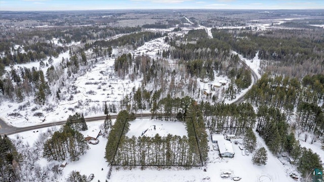 7596 Werner Rd, Virginia, MN 55720 - view of snowy aerial view