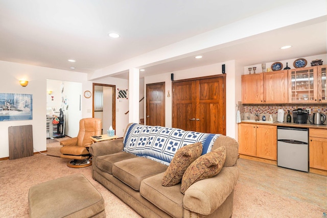 view of living room