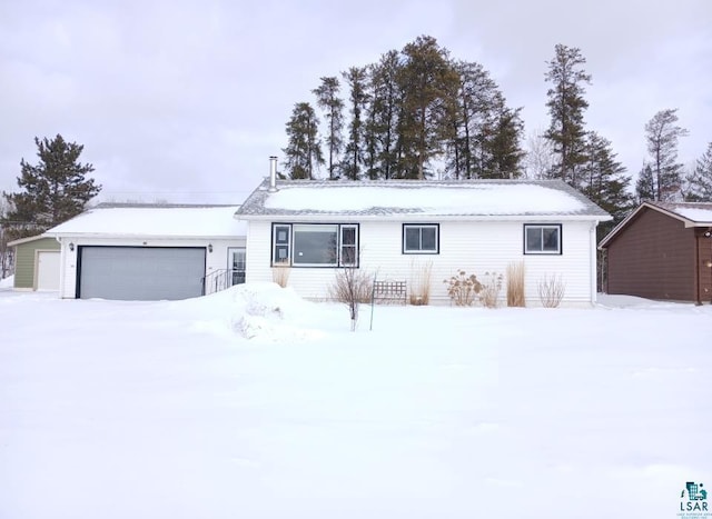 view of ranch-style home