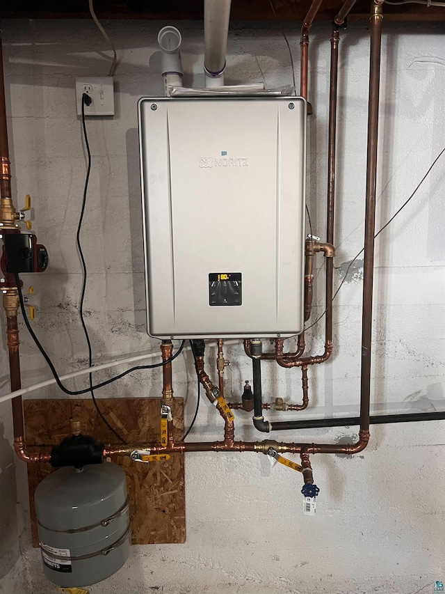 utilities with water heater