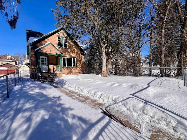 view of front of house