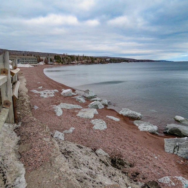 property view of water