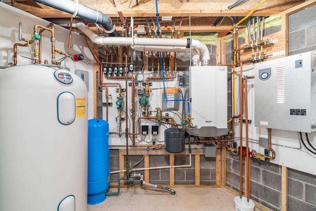 utilities with water heater