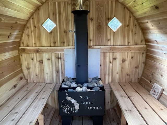 view of sauna / steam room