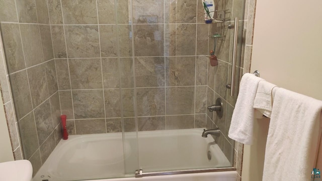 1741 Everett Bay Rd, Tower, MN 55790 - full bath with combined bath / shower with glass door and toilet