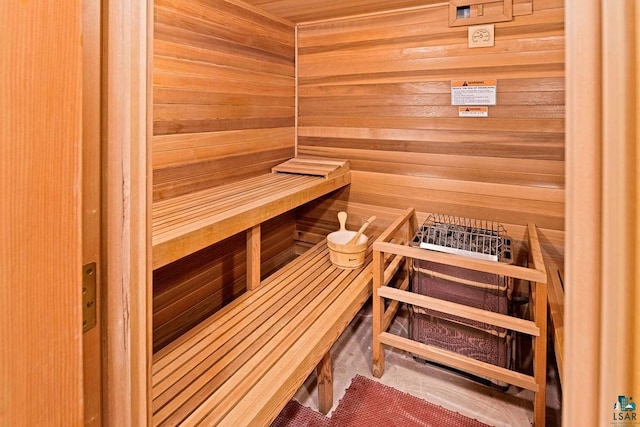 view of sauna / steam room