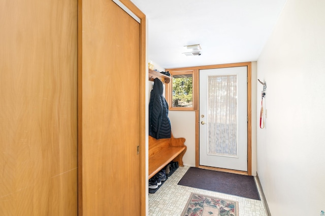 view of mudroom