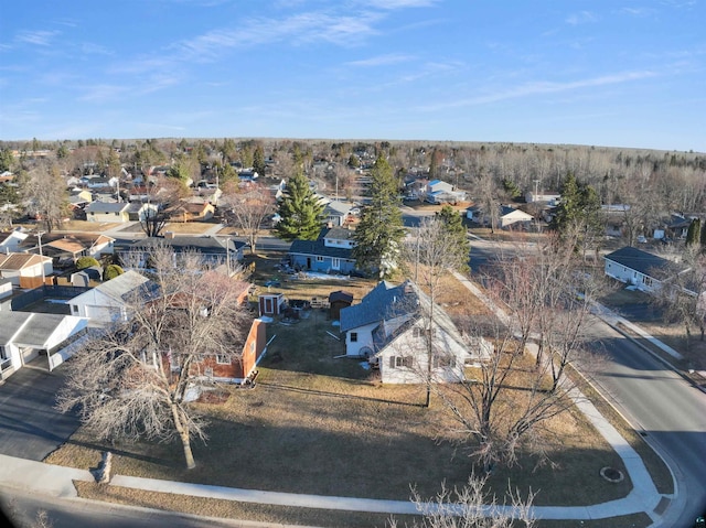 drone / aerial view featuring a residential view