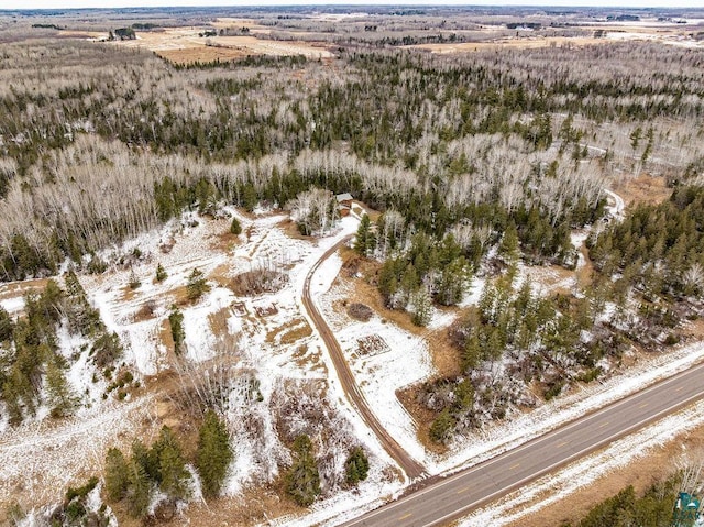 2755 County Road 1, Wrenshall, MN 55797 - view of snowy aerial view