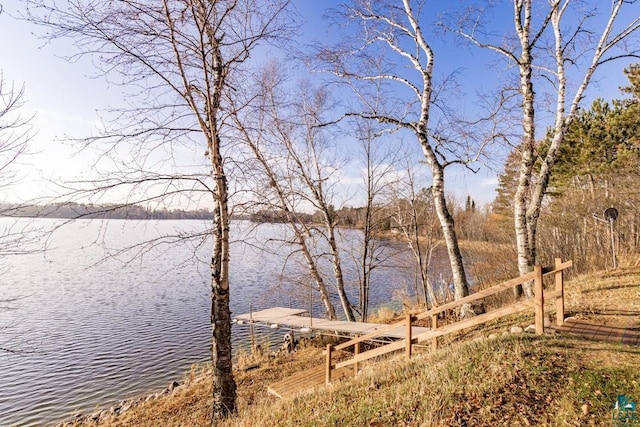 property view of water