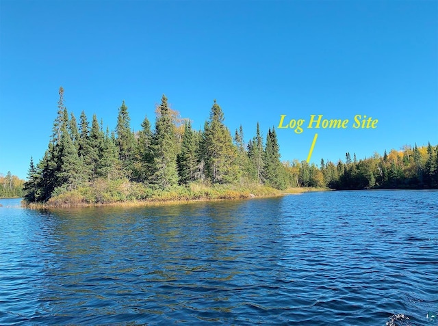 8352 Old Gunflint Trl, Grand Marais, MN 55604 - property view of water featuring a wooded view