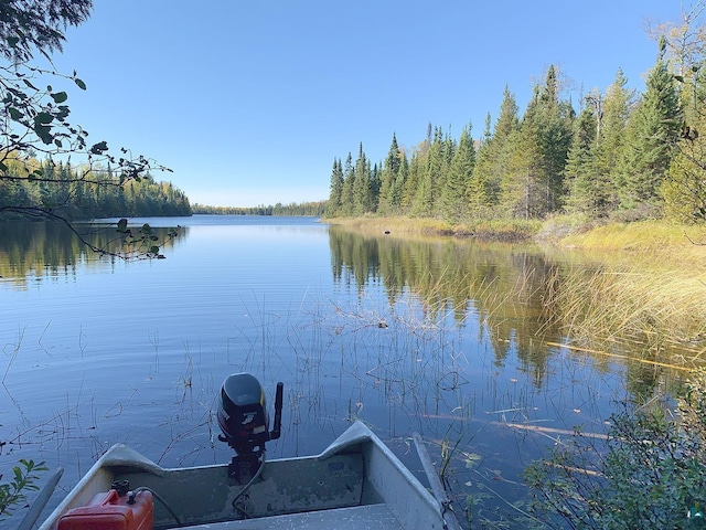 8352 Old Gunflint Trl, Grand Marais, MN 55604 - dock area featuring a water view