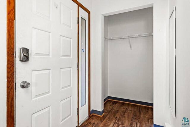 view of closet
