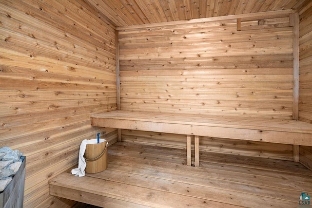 view of sauna / steam room