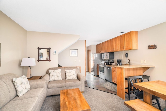 view of living room
