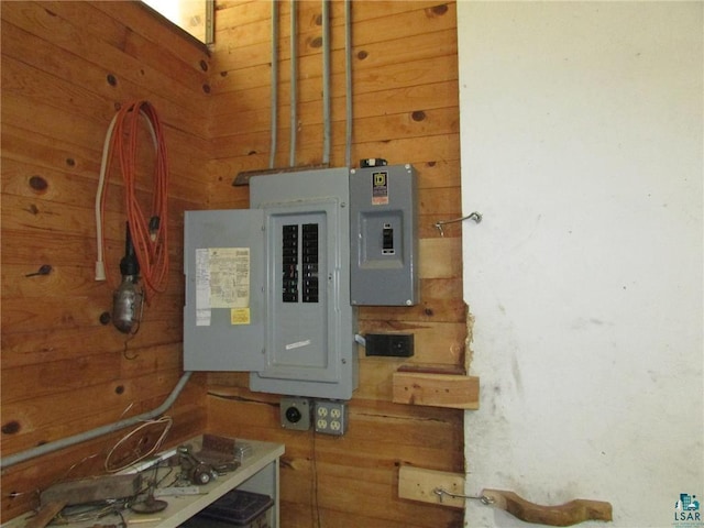 utilities with electric panel