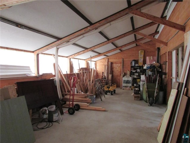 view of horse barn