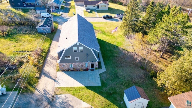 drone / aerial view