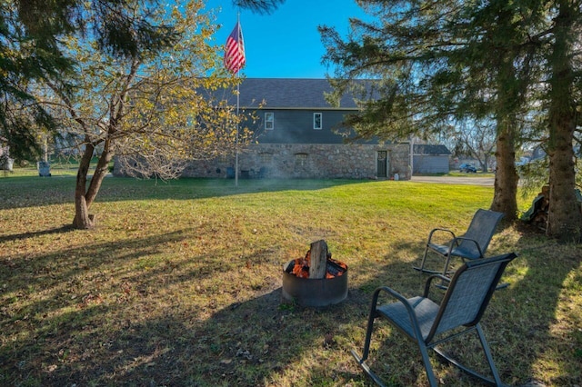 view of yard