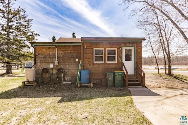 13005 Cass St, Duluth, MN 55808 - view of outdoor structure with entry steps